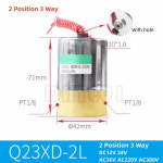 솔레노이드 밸브 구리 Q22XD-2L 양방향 알루미늄 Q23XD-2L 3 방향 파일럿 헤드 SMC : 모티브릭11