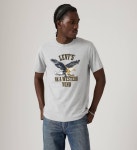 리바이스 편안한 그래픽 티셔츠 161432049 Western Wind Eagle Mid Tone Heather Grey - Grey 34632018 : WISHANDPICK
