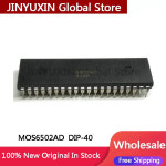 1-5Pcs 100% 새 원본 Mos6502 MOS6502 6502AD R65C02AP MOS-6502 DIP-40 IC 칩 재고 : 모티브릭4
