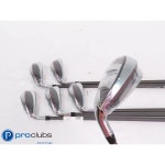 Cobra Golf 새로운 왼손잡이용 코브라 23 T-RAIL 5-PW 하이브리드 아이언 세트 일반 플렉스 그래프 422741 : 크러쉬원