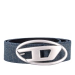 디젤 데님 가죽 오벌 D 로고 벨트 X08727PR413 H3843 : 어도어럭스