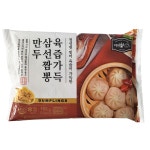 [518] 쿠즈락 육즙가득 삼선짬뽕 만두 168g : 야참푸드