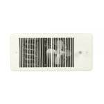 TPI HF4375T2RP Series 4300 Low Profile Fan Forced Wall Heater with 2 Pole Thermostat, Standard, Ivor : 해외직나인
