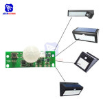Diymore 3.7V 인체 IR 센서 모듈 태양 광 램프 제어 스위치 Arduino 용 적외선 동작 감지기 : 모티브릭4