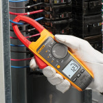 Fluke 376/376 FC True RMS 디지털 클램프 미터 AC/DC전기 측정용 유연한 전류 멀티미터 포함 : 모티브릭12