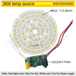 1/10set 30-100W 산업 광산 램프 작업장 샹들리에 100w led pcb 보드 드라이버 용 조명 주도 : 모티브릭4