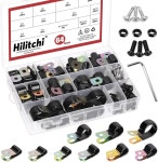 케이블파이프클램프 배관호스고정 와이어설치 H6180 내구성우수 : 비비드샵10