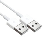 외장기기 PC연결용 USB2.0 A타입 양끝AM형 데이터전송선 : 오꾸테크