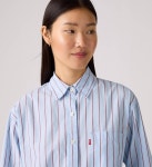 리바이스 할리 보이프렌드 셔츠 001HM0012 Hug Stripe Chambray Blue - Multi Colour 3463463 : WISHANDPICK