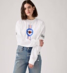 리바이스 Levi39s X Oasis 긴팔 밴드 티셔츠 004EY0002 Mod Ls Tee White+ - White 34659373 : WISHANDPICK