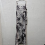 롱 원피스  여 55 J5215 : 스카이빈티지