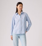 리바이스 할리 보이프렌드 셔츠 001HM0012 Hug Stripe Chambray Blue - Multi Colour 3463463 : WISHANDPICK