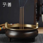 향로 향꽂이 공양 제사 청자 사찰 제기 구리 기도 대형 도자기 : 하트글로벌