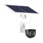 태양광 무선 CCTV 충전 솔라스택플러스 캠 주택 cc카메라 창고 빌라 32GB 와이파이+태양광+4mm : 에스쓰리엠