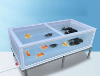 아크릴 수조 대형 수중 플라스틱 광고 특수 촬영 어항 화이트 100x200x40cm 도금 : 모두의k직구몰