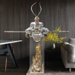 손오공장식 거실 중식당 장식품 좌선 연꽃 제천대성 불교굿즈 : 하트글로벌