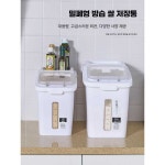 노케이 쌀통20KG 시리얼통 20kg 벌레방지 쌀보관함 20L (F8890 + 작은 삽) : 노케이