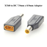 DC 8mm-XT60 커넥터 XT60 수-DC 7.9mm x 0.9mm 수 태양 전지 패널 전원 어댑터 휴대용 발전소 : 모티브릭9