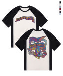 그레이버  DISNEY 판타지아 백로고 미키 프린팅 래글런 반팔티_3color G(DSN)-G(25)-13-2R : NEWJICS