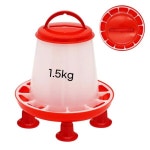 축사 물통 대형급수기 1.5KG3KG 가금류 자동 닭 급수기 분수 메추라기 마시는 농장 닭장 급수 : 베리소마켓