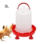 축사 물통 대형급수기 1.5KG3KG 가금류 자동 닭 급수기 분수 메추라기 마시는 농장 닭장 급수 : 베리소마켓
