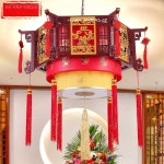 중식당 홍등 전통 중국집 조명 소품 중화반점 램프 모델 A : 오케이와이