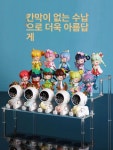 아크릴 계단식 진열대 악세사리 디스플레이 계단형 디피 단층 20x8.5x5cm-고정형 : 오리트레이드