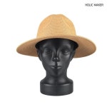 홀릭메이커 벙거지 HGO002 남여공용 밀짚모자 : 푸른봉화