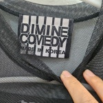 DIMINE COMEDY 블라우스 여 44 J5231 : 스카이빈티지