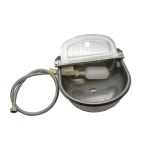 축사 물통 대형급수기 가축 소 말 술꾼 그릇 자동 물주기 플로트 콘센트 개 양 돼지 농장 동물 스테인레스 스틸 식수대 : 베리소마켓