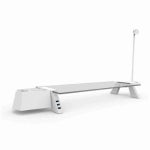 스마트독 브릿지 U 3.0 화이트 투명 814x210x80mm 모니터거치대 모니터스탠드거치대 : 단트비올