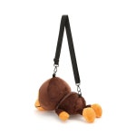 베이프 베이비 마일로 플러시 돌 크로스 백 BABY MILO PLUSH DOLL CROSS BAG 브라운 : 와쿠와쿠재팬