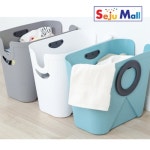 우림 디자인 세탁바구니 1박스(8개) / 빨래통 : 세주몰