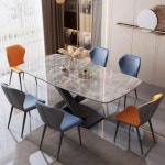 업소용테이블 거실식탁 세라믹 인용 인테이블 A. 판도라 테이블, A. 120x70x75cm : 주식회사정직한청년들