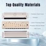 JDR 하모니카 C키 10홀 20음 블루스 락 초중급용 휴대용 케이스포함 : 호호마켓01