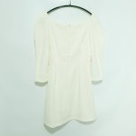 스퀘어넥 7부 원피스 F_S0348 : 마데인빈티지