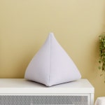 마켓비 등받이 쿠션 삼각 대형 쇼파 침대 차량용 퍼플 : 비엔엠코리아