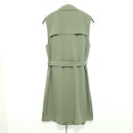 아니베이프 민소매 벨티드 코트 55_S0309 : 마데인빈티지