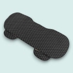 차량액세서리 게더릭 자동차 시트방석 (더블) (블랙) : 초록자연