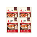 본죽 화끈짬뽕죽 자취 1인가구 간편 식사 죽 330g X4 : 비엔엠코리아