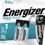 꼬미얌 건전지 플러스 AA LR06 2개입 EP91 BP2 12개 문구사무용품 : 꼬미얌