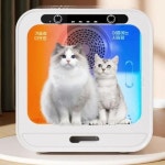 강아지 고양이 드라이기 반려동물 건조 상자 자동 헤어 드라이어 넓은 공간 가정용 고출력 무소음 개 목욕 건조실 건조기 그루밍 제품 : 조이풀몰샵