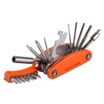 자전거 수리 키트 타이어 도구 렌치 다기능 산악 1. orange. : 해외다모아49호점