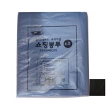 쇼핑봉투 6호(블랙)70P 53x64cm 마트 : 다이봉산