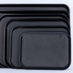 4호 카페 스텐 쟁반 사각 트레이 : 다이봉산