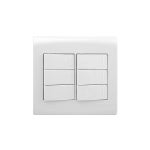 동양전자산업 매입형 중 6구 1로 와이드 스위치 DYW-G331 : 주식회사 브라보세컨즈