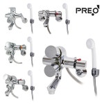 PREO 사우나 헬스장 자동 온도 조절 자폐식 좌식 샤워기 P206 샤워욕조수전 : 모두바스