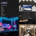 델트라움 마이크방음판 흡음커버 방음재 스튜디오 음향 방음 폼 패널  피라미드 처리 스폰지 : 델트라움 직구마켓