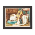 2 Pintoo 직소 퍼즐 성인용 1200피스 - Henriette Ronner 하모니스트 아름다운 플라스틱 퍼즐, 홈 데코, 먼지 없음, 쉬운 보관 [H2258]... 