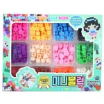 초등 어린이 관절 연결형 미니 블럭 만들기 놀이 8개 어린이블럭 소꼽놀이세트 : 그래비티스토아